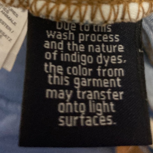 Madewell Blue Jean Shorts Grunge Cut-Off Boho Lake Vacation Resort - Picture 5 of 7